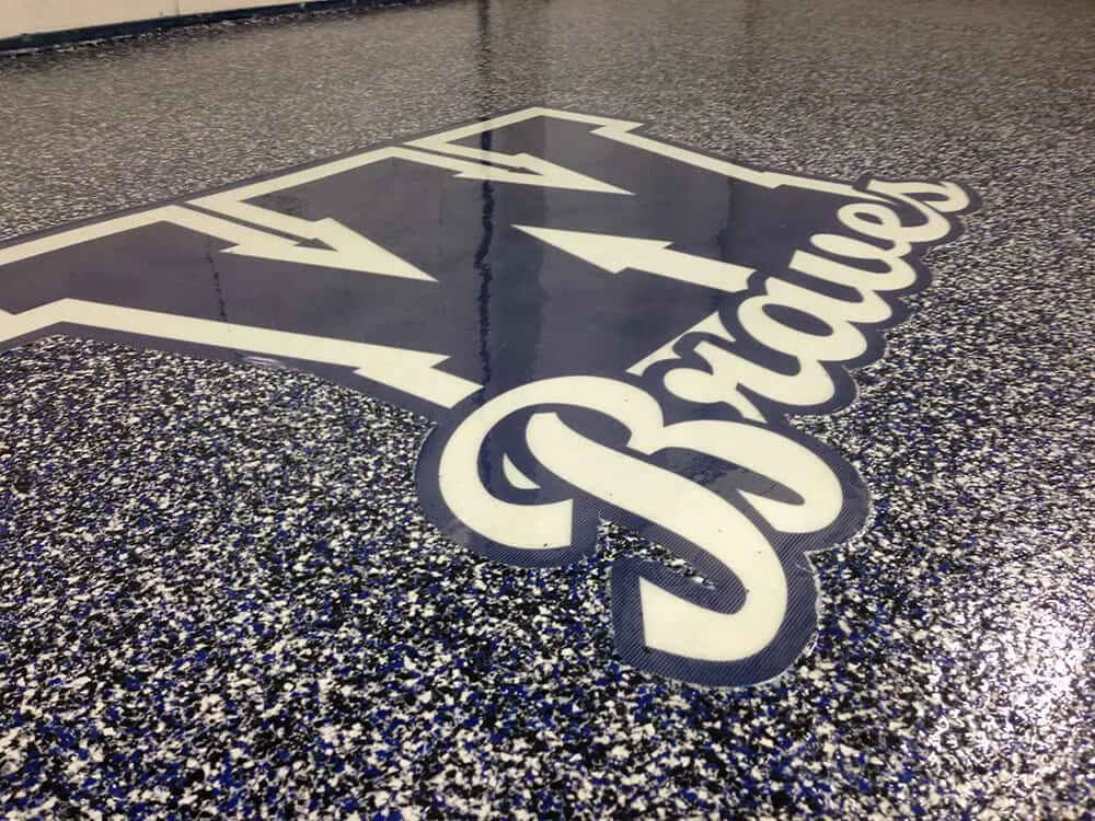 Epoxy Flake Flooring